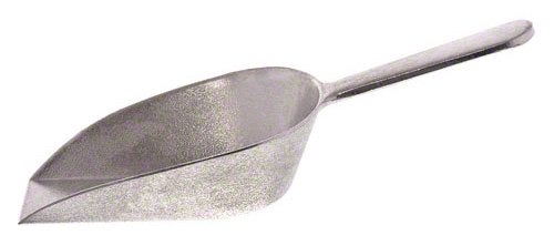 Update International 16-Ounce Flat Bottom Aluminum Scoop - Image 4