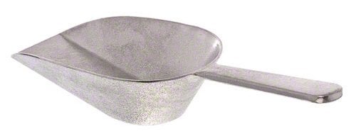 Update International 16-Ounce Flat Bottom Aluminum Scoop - Image 2