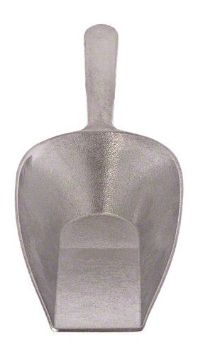 Update International 16-Ounce Flat Bottom Aluminum Scoop - Image 3