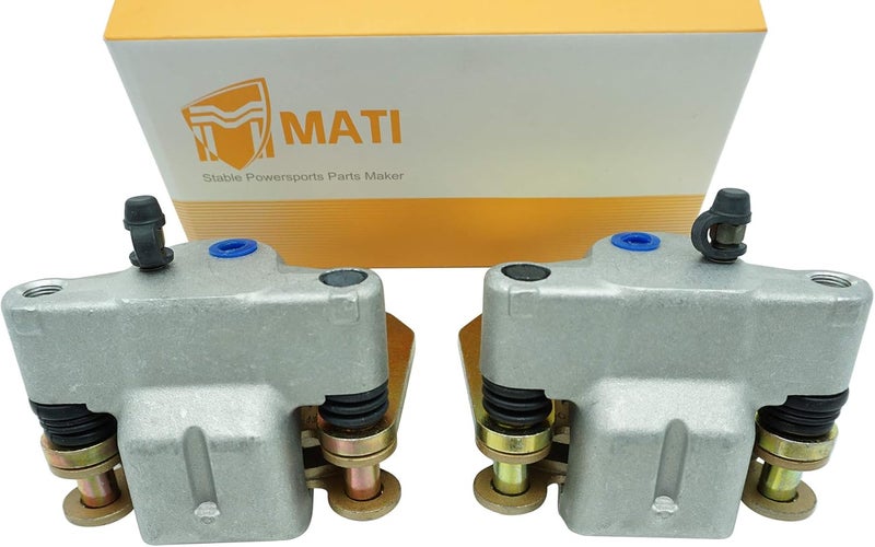 M MATI Rear Left Right Brake Caliper with Pads for Polaris ATP 330 and ATP 500 (2004) - Image 3