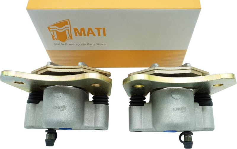 M MATI Rear Left Right Brake Caliper with Pads for Polaris ATP 330 and ATP 500 (2004) - Image 2