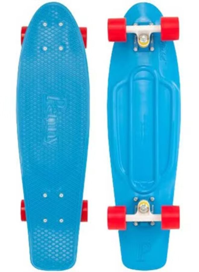 ACLIX 4 Wheel Fish Shaped Nickel Skateboard