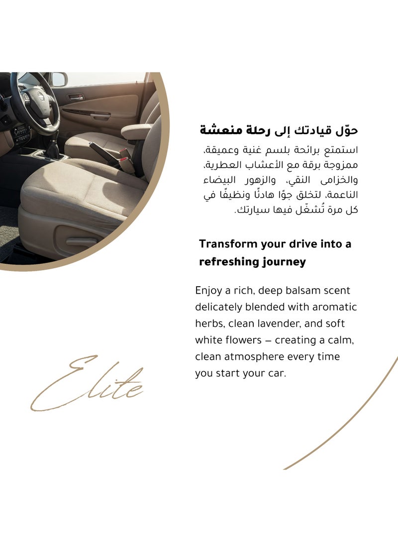 O'so Car Air Freshener - Car Care Solution - Elite - 50ml - Image 5