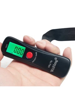 WeiHeng Portable Digital LCD Electronic Luggage Weighing Scale Hanging 50kg/10g Pocket Backlight Belt Luggage Weight Scale  - Image 2