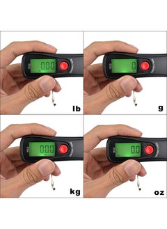 WeiHeng Portable Digital LCD Electronic Luggage Weighing Scale Hanging 50kg/10g Pocket Backlight Belt Luggage Weight Scale  - Image 3