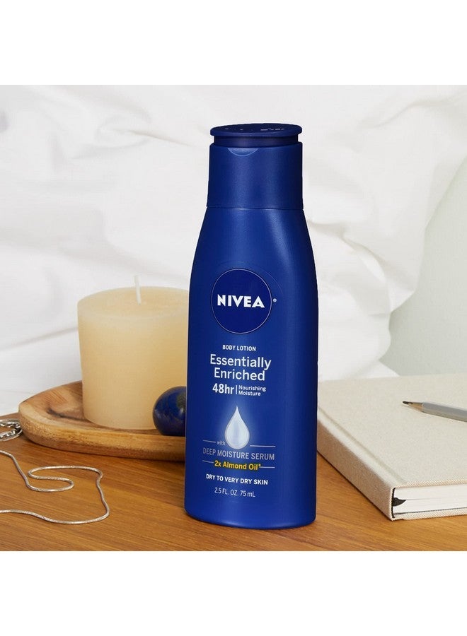 نيفيا لوشن الجسم المُعزز من نيفيا، ترطيب يدوم 48 ساعة للبشرة الجافة إلى الجافة جدًا، 2.5 أونصة سائلة - Image 3