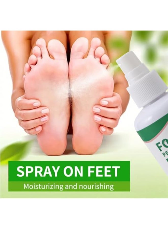 MEJISOO Foot Peeling Spray, 120ml Peele Foot Spray, Peele Instant Foot Peeling Spray, Exfoliating Foot Mask For Summer, Instantly Remove Dead Skin, Hydrate  Nourish, Exfoliate Dry, Rough Skin - Image 2