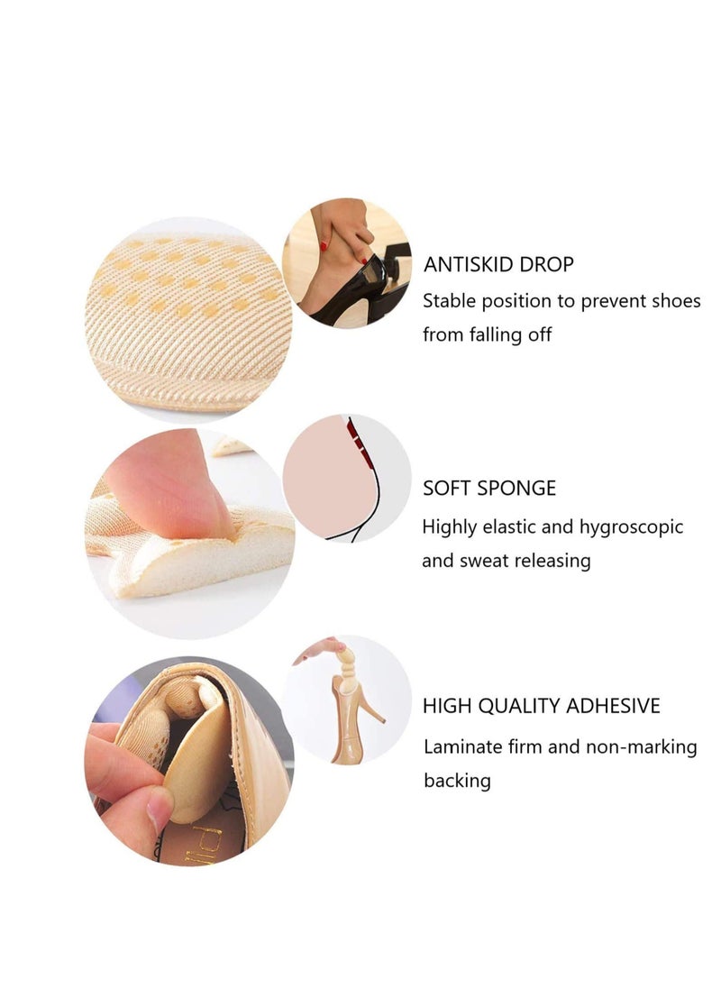 Generic - Heel Cushion Inserts, Heel Grips Shoe Pads for Loose Shoes Too Big Inserts Grips Liners Heel Blister Protectors for Women Men, Prevent Heel Slip and Blister 4Pairs Thin - Image 1