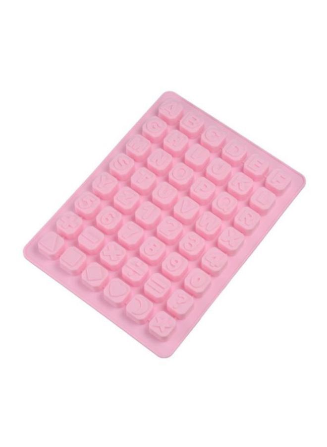 NIBEMINENT Silicone Baking Mold Pink 23.8x18x1.5cm - Image 2