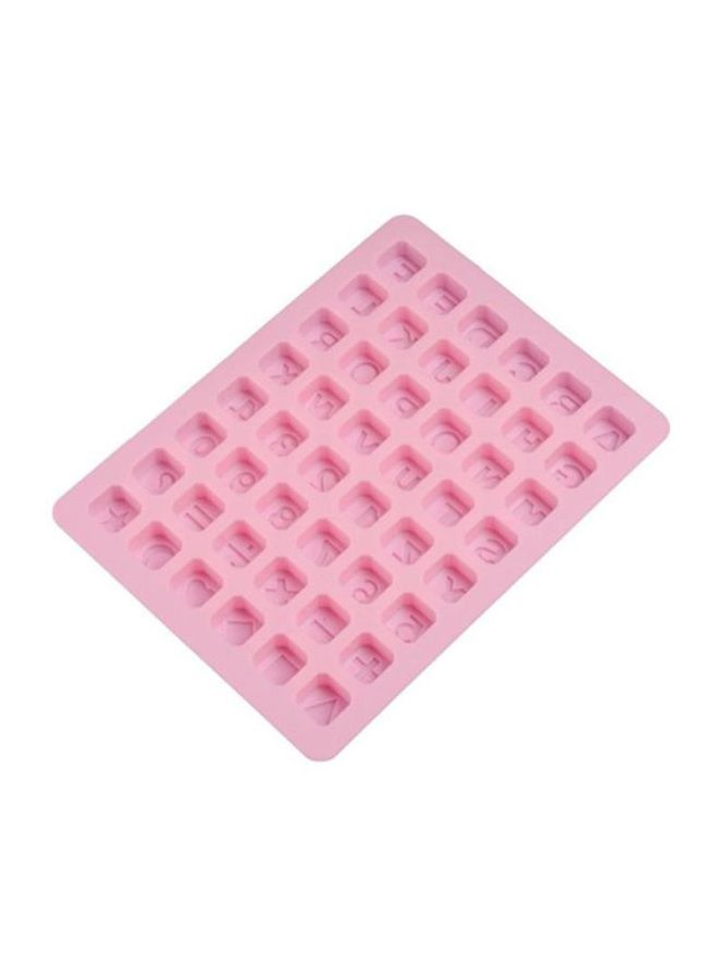 NIBEMINENT Silicone Baking Mold Pink 23.8x18x1.5cm - Image 1