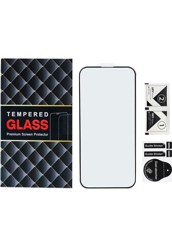 iPhone 16 Pro Max - High Quality HD Screen Protector, Full Coverage, HD Clear, Anti-Fingerprint, 9H Tempered Glass Film - Image 1