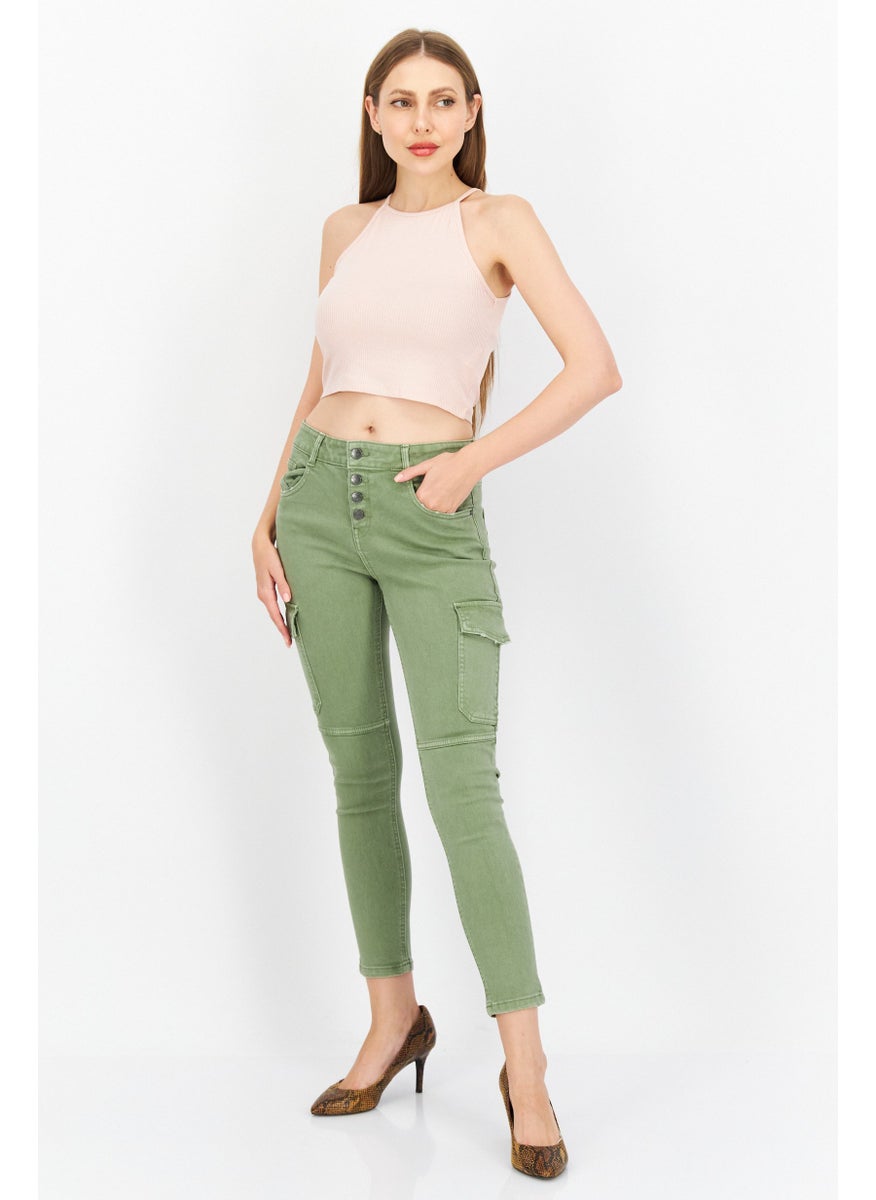 Women Skinny Fit Plain Chino Pant, Olive - pzsku/Z6BE681CFA4366A92505BZ/45/_/1734963331/6ba1ac95-bfa3-4fe5-9ab5-785962351705