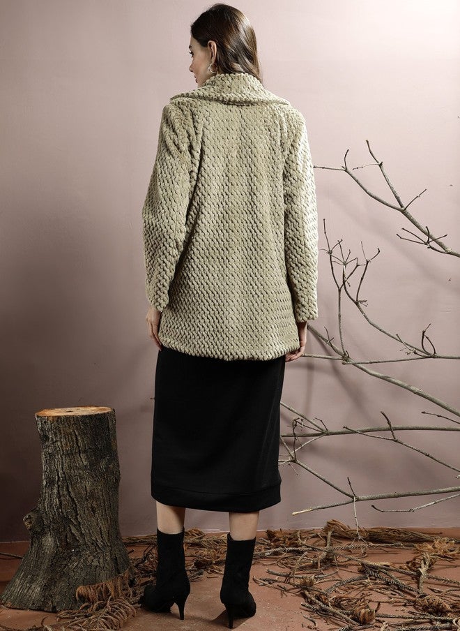 Athena معطف فرو صناعي للنساء - Image 5