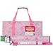 GUSTARIA American Mahjong Game Set 166 White Tiles 4 AllinOne Color RackPushers Complete Mahjong Set with Pink Printed Carrying Bag - Image 3