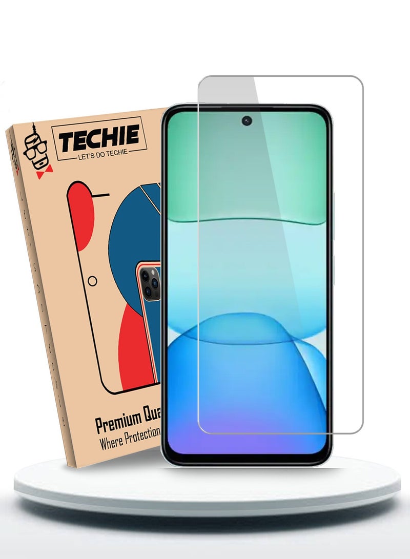 Techie Xiaomi Redmi 13 4G 2024 HD Clear Tempered Glass Screen Protector - Image 1