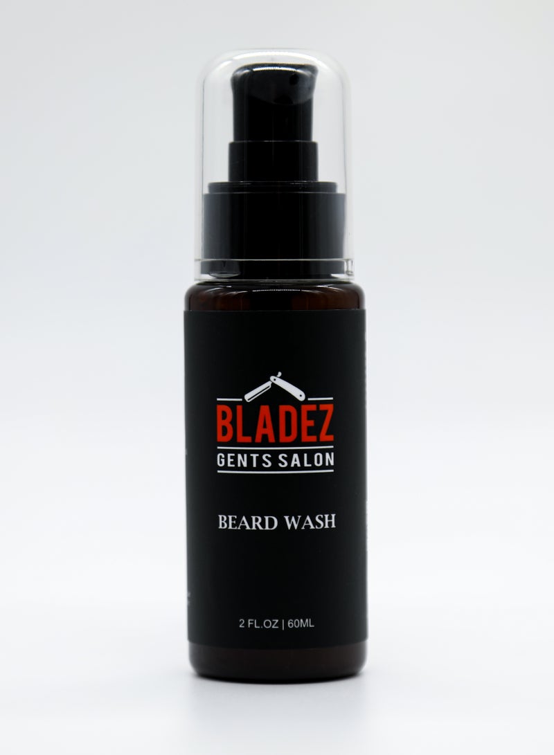 Bladez Gents Salon Beard Wash Shampoo, Natural Ingredients, Bladez Beard Care Professional Line - Image 1
