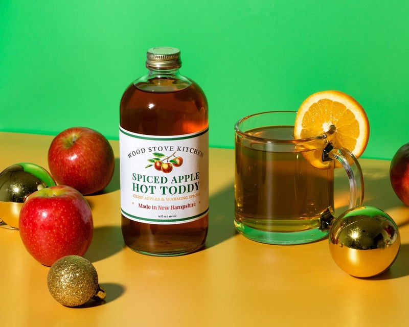 Wood Stove Kitchen - Spiced Apple Hot Toddy Mix | Cocktail & Mocktail Mixer - Natural Craft Syrup with Tasty Flavors - Concentrated & Alcohol Free - Aromatic, Cinnamon, 16 oz. - Image 5