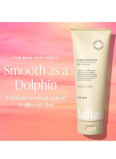 Saltair Saltair KP Body Scrub. 5% Glycolic Acid Treatment with Volcanic Sand and Plant Moisturizers. Fragrance-Free Physical Chemical Exfoliator. Exfoliating Body Scrubber for Rough Bumpy Skin, 10oz.  - Image 5