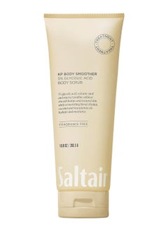 Saltair Saltair KP Body Scrub. 5% Glycolic Acid Treatment with Volcanic Sand and Plant Moisturizers. Fragrance-Free Physical Chemical Exfoliator. Exfoliating Body Scrubber for Rough Bumpy Skin, 10oz.  - Image 1