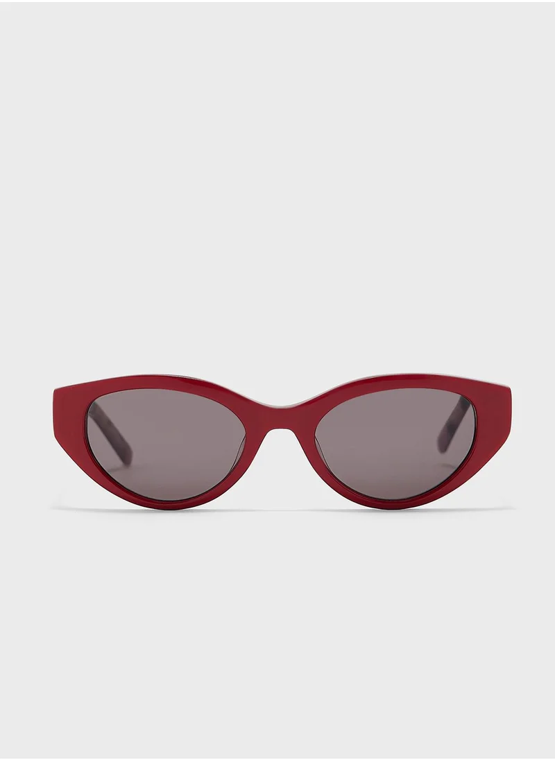 DKNY Oval Sunglasses