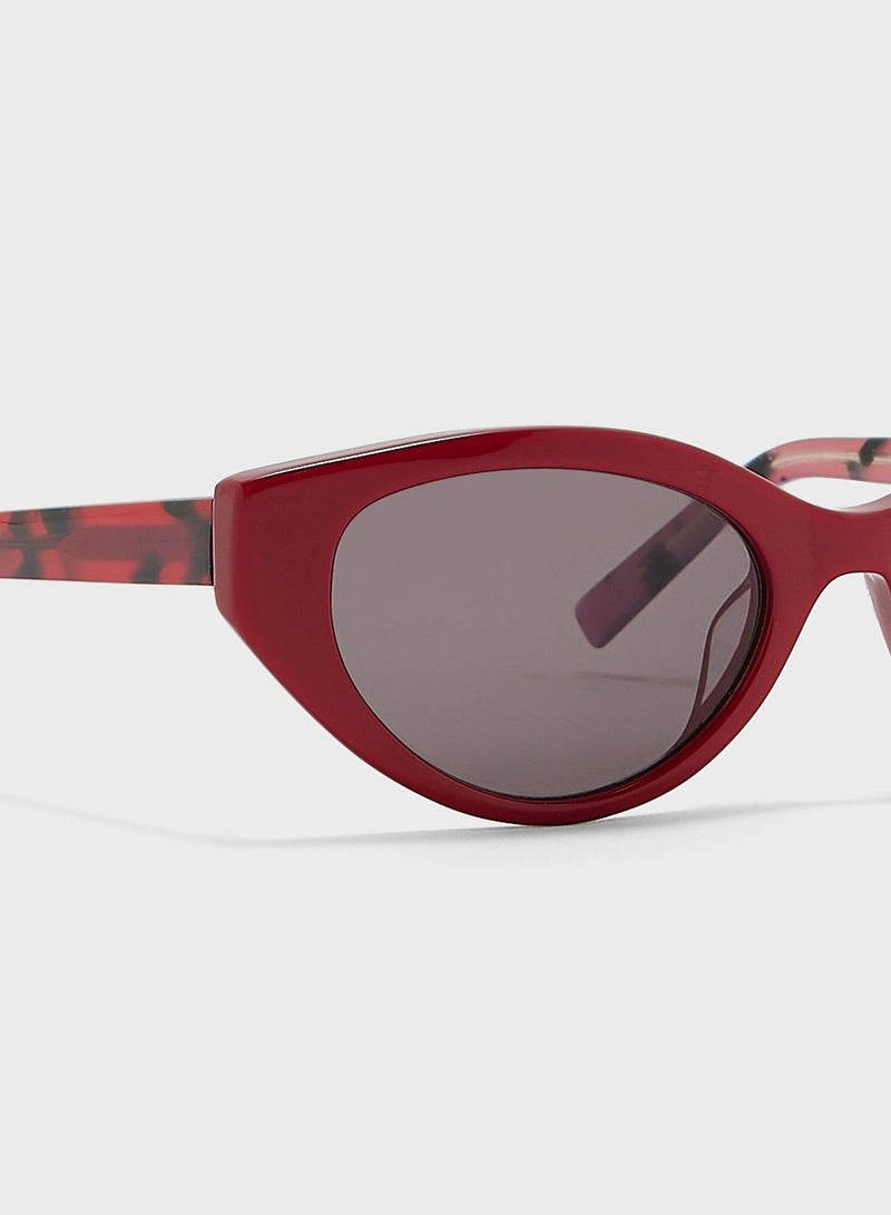 DKNY Oval Sunglasses - Image 4