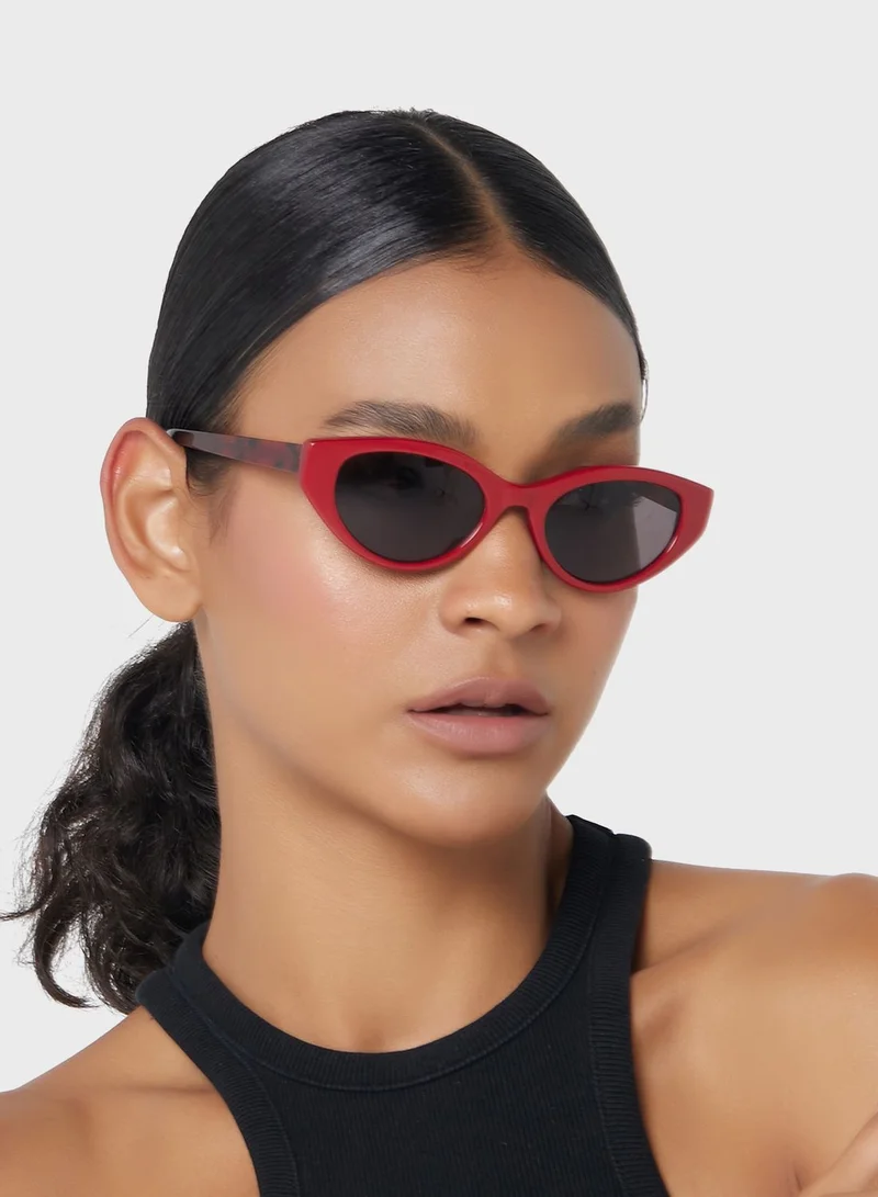 DKNY Oval Sunglasses
