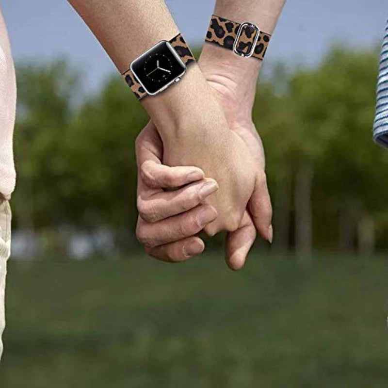 Lamshaw Compatible for Popglory 1.85'' P66 Smart Watch Band, 22mm Stretch Elastics Adjustable Strap Compatible for MorePro H56 Smart Watch/Kimnix T99 Pro Watch/LESHIDO CS08 1.85" Watch - Image 4