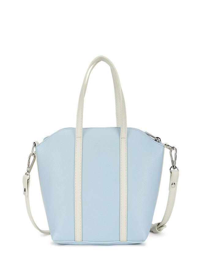 Fastrack Smooth Talker Sling Bag for Women | Detachable Sling Belt, Handle Carry Option, Pebbled Faux Leather, Top Zip Closure & Inner Access Pockets | Versatile & Stylish Compact Bag - Image 5