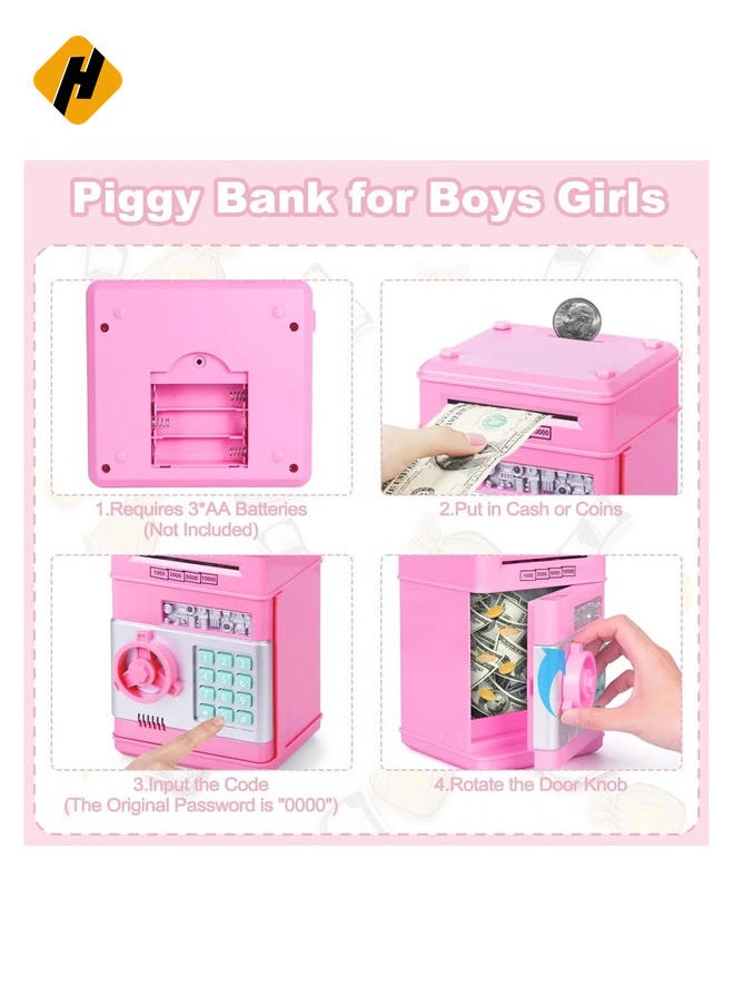 HuHa Mini Electronic Money Bank Coin Cash Saving Box Made Up With Premium Quality  - Image 4