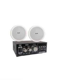 Generic Sound System 2 30 Watt Ceiling Amplifier Speakers from Inter Sound  - Image 1