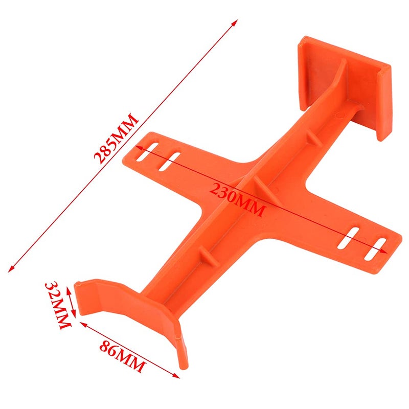 USTPO Universal Motorcycle Fork Guard Suspension Support Brace Transportation Tool Tie Down Seal Saver Protection Plastic For Dirt Bike Motocross Accessories Orange - Image 3