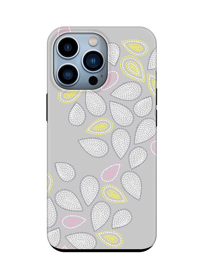 Tough Pro Series Case for Apple iPhone 14 Pro Dual Layer hybrid PC & TPU Customized Mobile Cover Shield with inner TPU protection Matte Finish - Teardrop Stitches