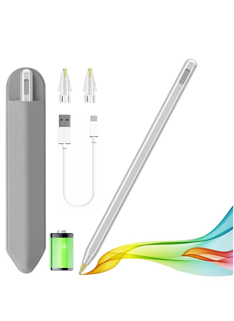 General Stylus Pen for iPad, Apple Pen for iPad Air 11&13-inchi,iPad 10th/9th Gen,iPad Pencil for iPad(2018-2024), iPad Pro11/iPad Pro12.9 3/4/5/6th Gen, iPad Air 3/4/5, iPad Mini 5/6th, iPad 8/7/6th Gen  - Image 1