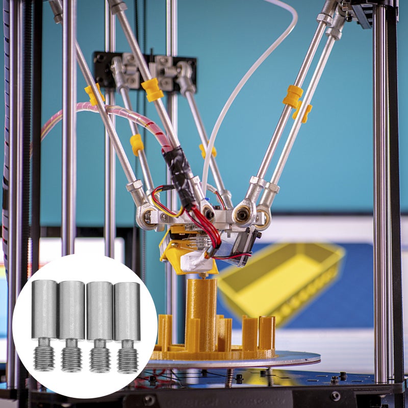 4pcs 3D Printer Heat Break Throat Supper Smooth Heatbreak 3D Printer Accessories - Image 2