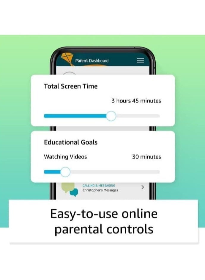 REBENUO Fire Kids 7 tablet for children, 8-inch screen, equipped with 3GB RAM and 16GB storage space, with a durable shock-resistant cover (red) - Image 5