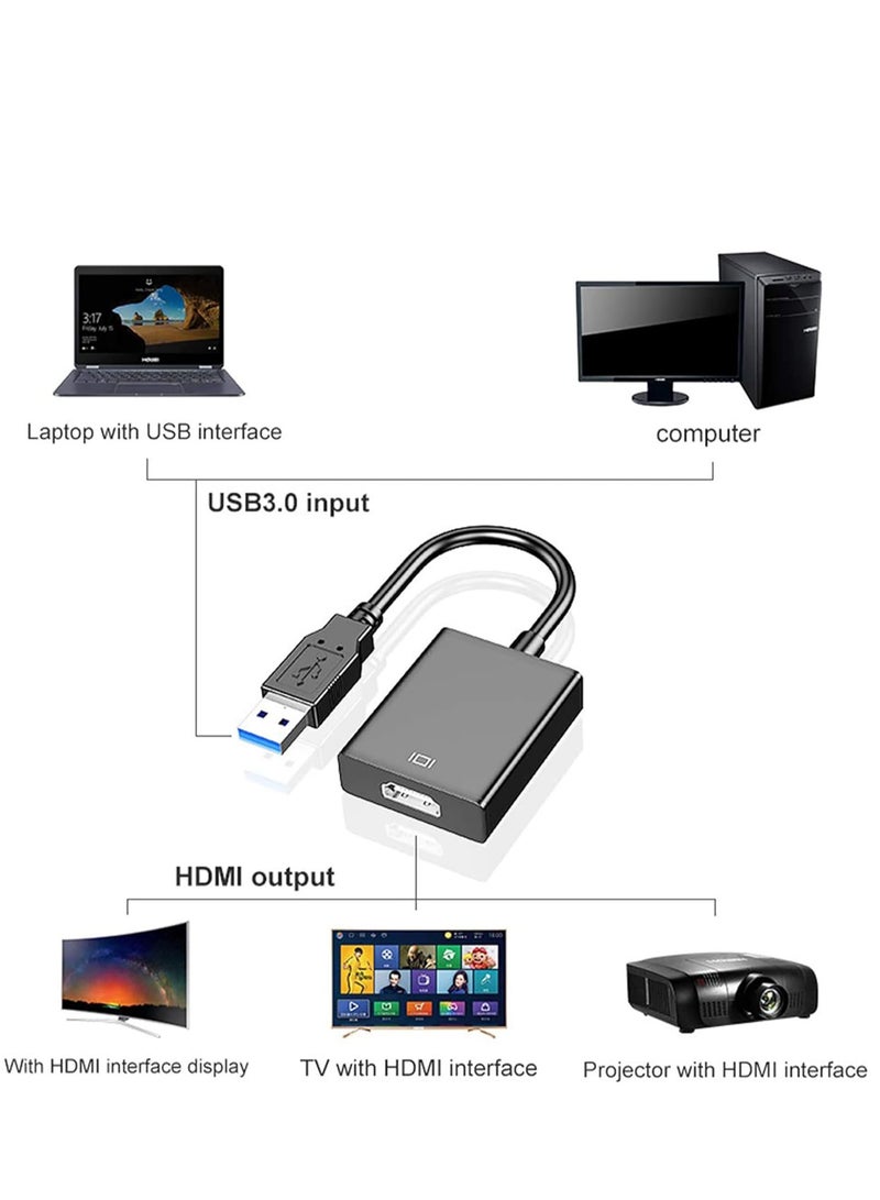 ELTRAZONE USB to HDMI Adapter - Multi-Display Video Converter for PC Laptop Windows 7 8 10, Desktop, Monitor, Projector, HDTV - Image 4