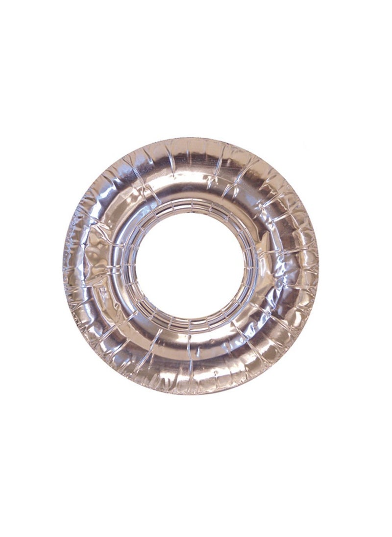 Premium Life 104 Pc Aluminum Foil Round Stove Gas Burner Bib Liners Covers Disposable 75 