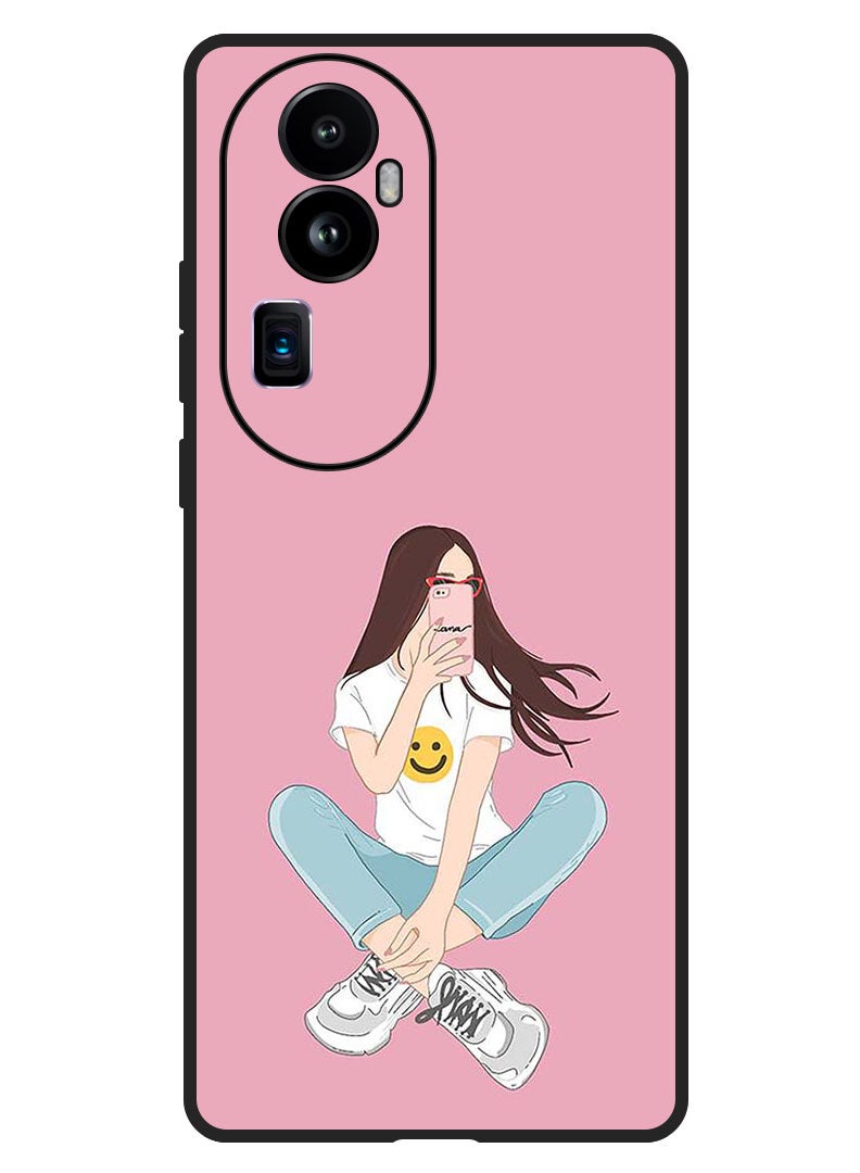 Theodor Protective Case Anti Scratch Shock Proof Bumper Cover For Oppo Reno 10 Pro Plus Selfie - Image 1