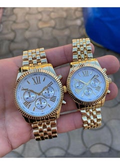 İstliv Istliv Metal Strap Couple Watch 