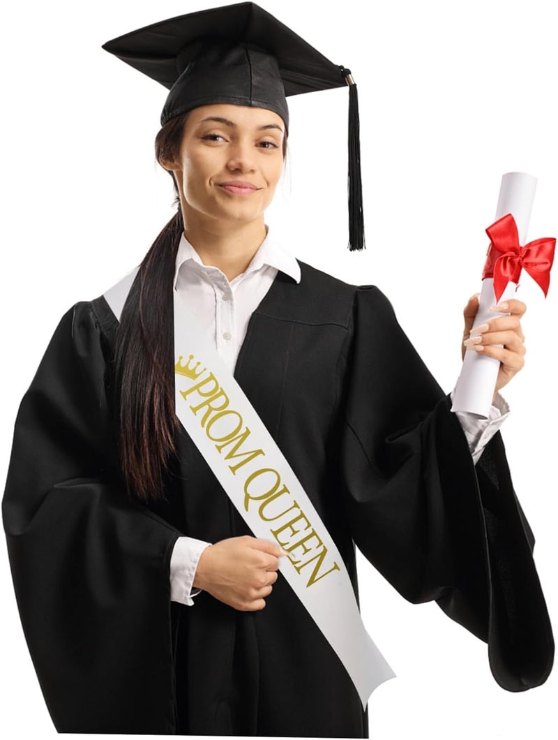 FOMIYES 2pcs Girl Scout Sash Shoulder Strap for Graduation Class of Prom Royalty Sashes - Image 1
