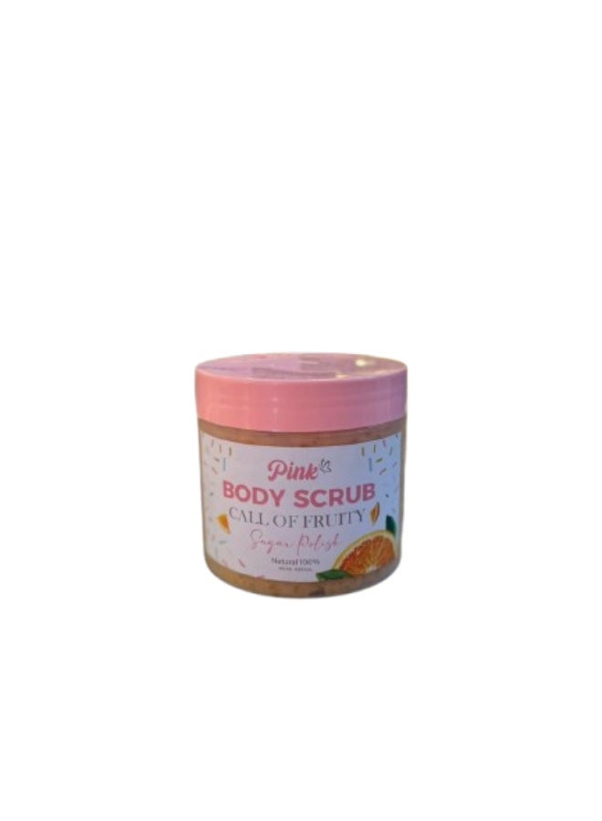 PINK Body Scrub Call of fruity sugar polish 350ml