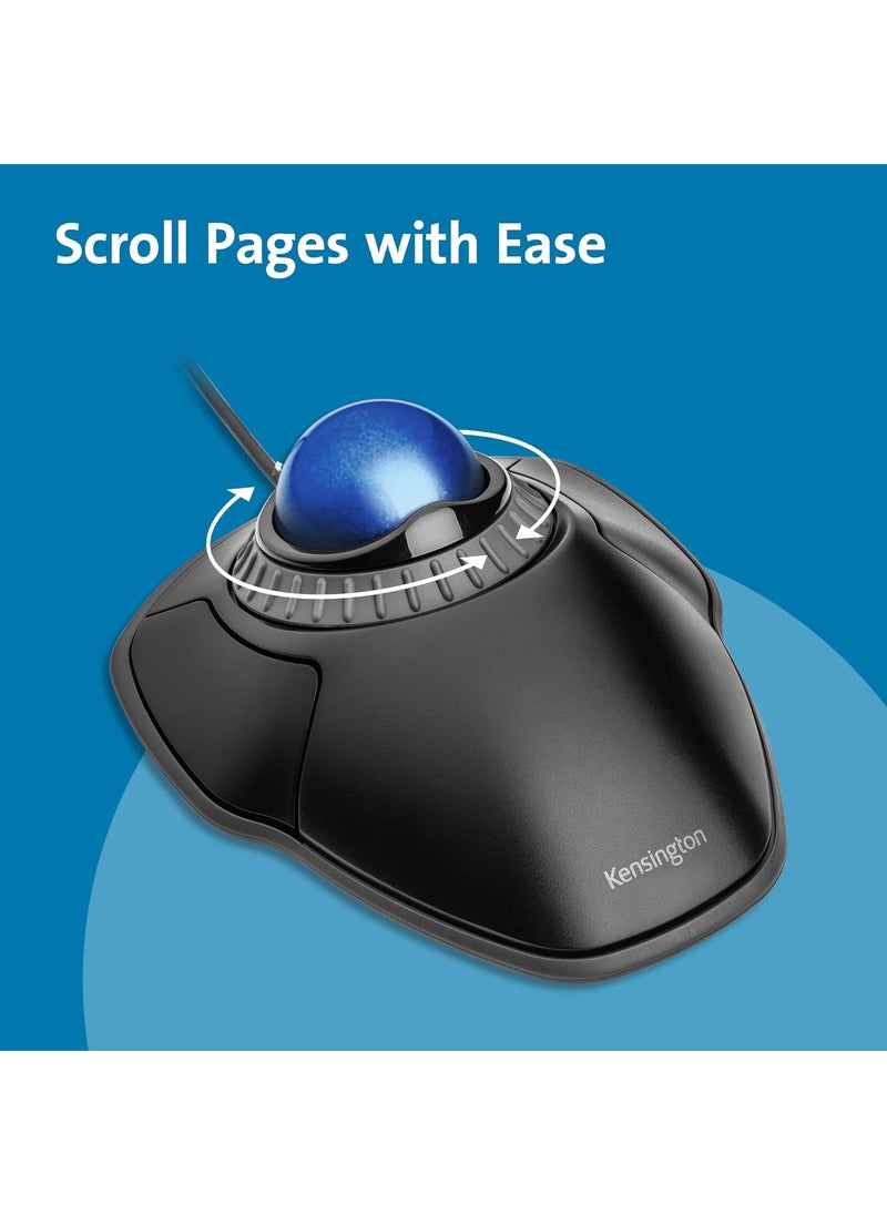 Kensington Kensington Orbit Trackball Mouse with Scroll Ring K72337US 4 12X5 12X2  - Image 5