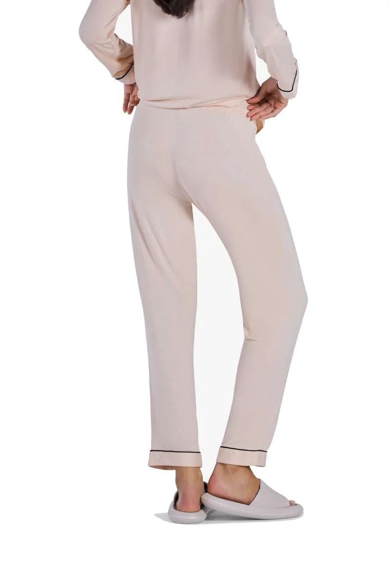 Yeseco  Nude Night Suit Set – Super Soft Bamboo Viscose Shirt & Pajama for Women | Best Price UAE