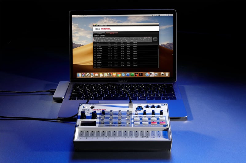 Korg Volca Sample 2 Digital Sample Sequencer Drum Machine w/Pattern Chain Mode and 16-step Sequencer - Image 5
