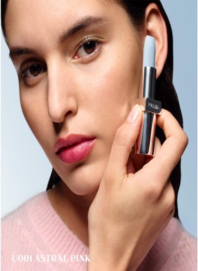 Prada Balm Lip Care 3.9g | U001 Astral Pink - glowy pink Nourishing & Smoothing Lip Balm - Image 5