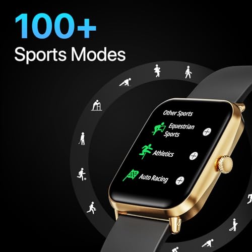 Fire-Boltt Ninja Call Pro Bluetooth Calling Smart Watch, 1.69″ HD Display,Dual Chip,AI Voice Assistant, 120+ Sports Modes, SpO2 & Heart Rate Monitor, Fitness Tracker Smartwatch for Men & Women - Black - Image 5