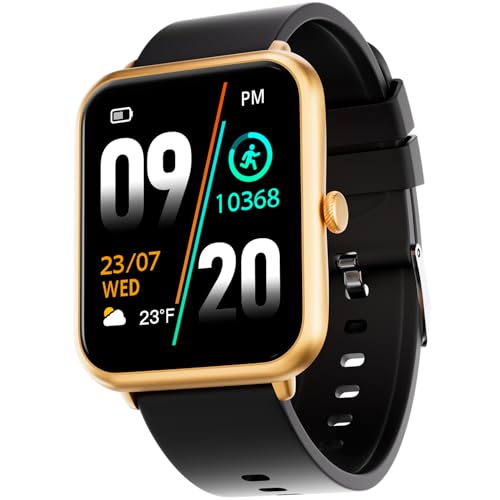 Fire-Boltt Ninja Call Pro Bluetooth Calling Smart Watch, 1.69″ HD Display,Dual Chip,AI Voice Assistant, 120+ Sports Modes, SpO2 & Heart Rate Monitor, Fitness Tracker Smartwatch for Men & Women - Black - Image 1