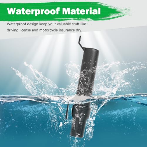 MOTO4U Motorcycle Off-Road Universal Waterproof Tool Tube Gloves Raincoat Storage Box Cap Holder Canisters Tool Repair Box Document Holder Mini Size - Image 4
