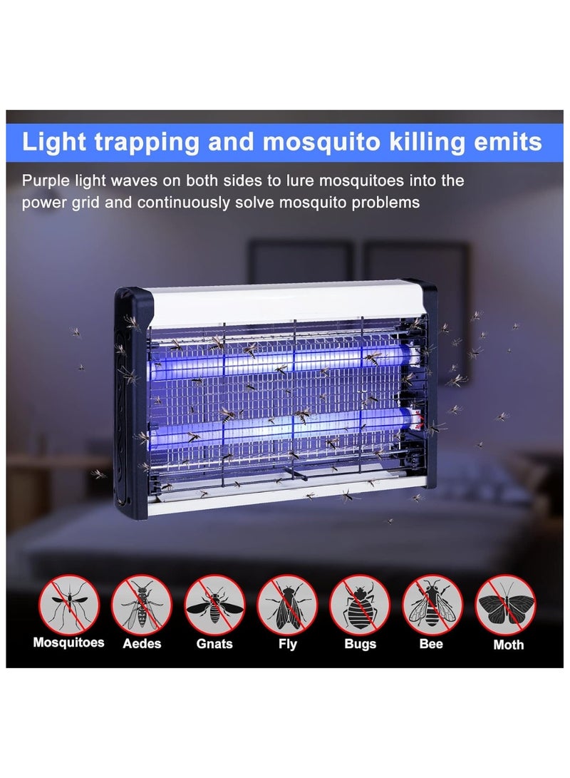 اي لايت قاتل الحشرات الكهربائية التلقائي علة القاتل أنبوب مزدوج LED 6W - Image 2