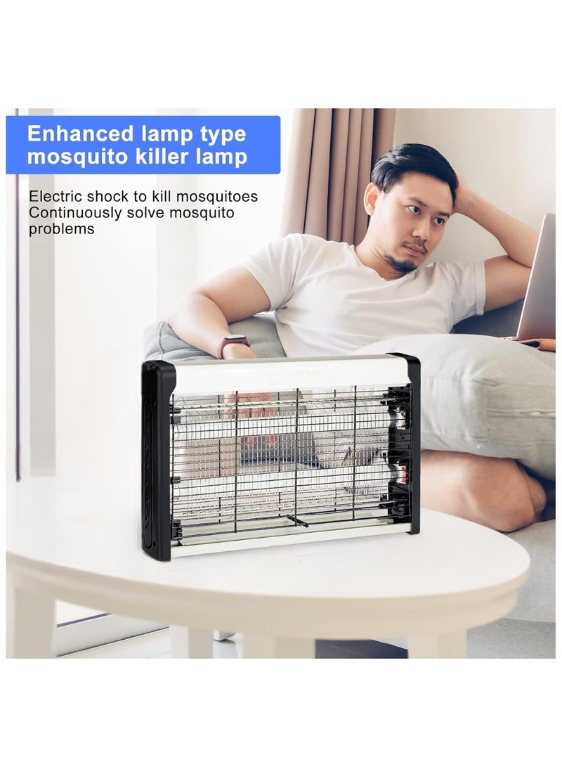 اي لايت قاتل الحشرات الكهربائية التلقائي علة القاتل أنبوب مزدوج LED 6W - Image 4